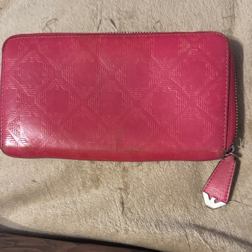 Emporio Armani Pink Wallet